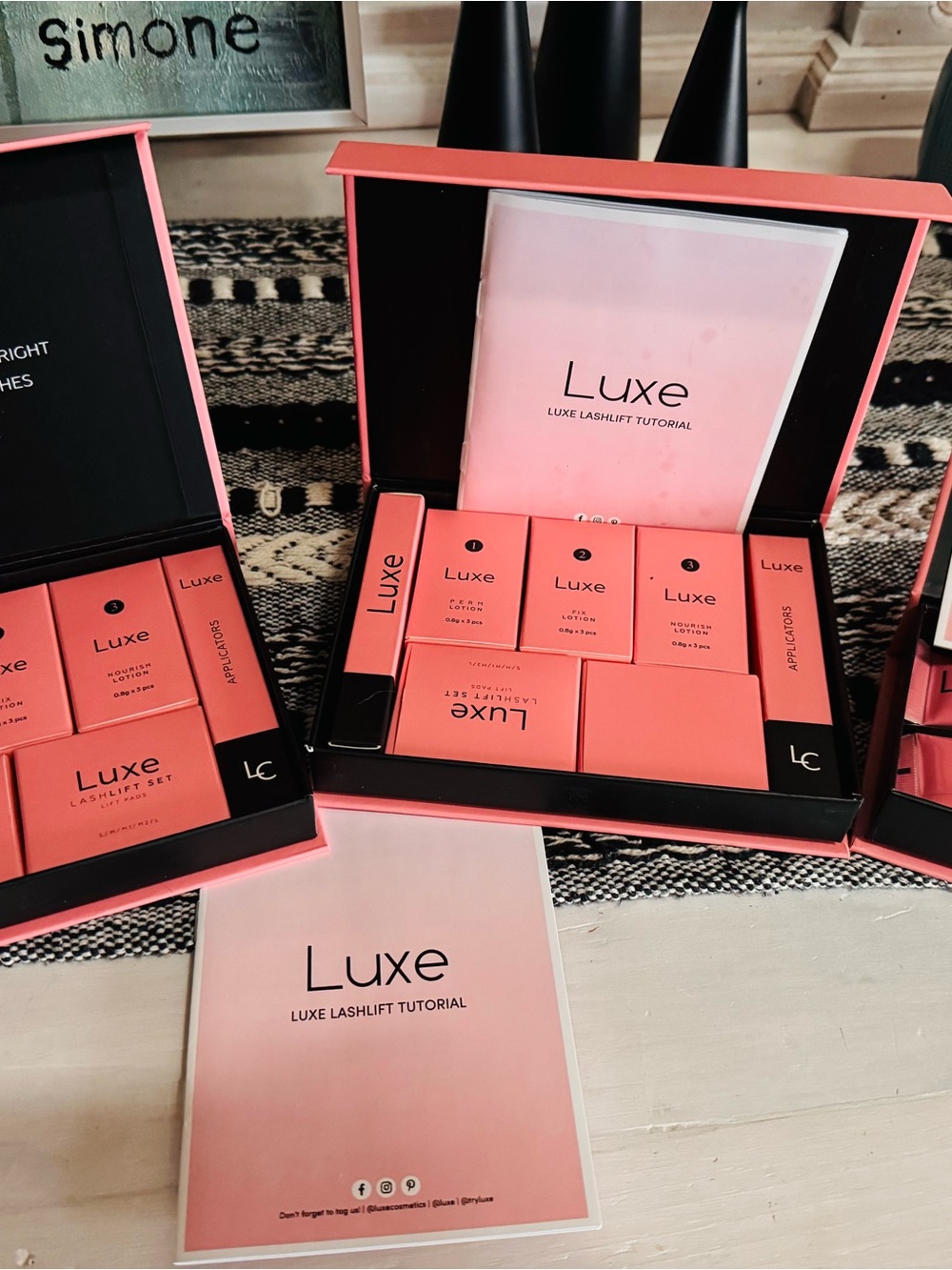 Luxe Lashlift Kits! Set of 2 + lash and brows tint!